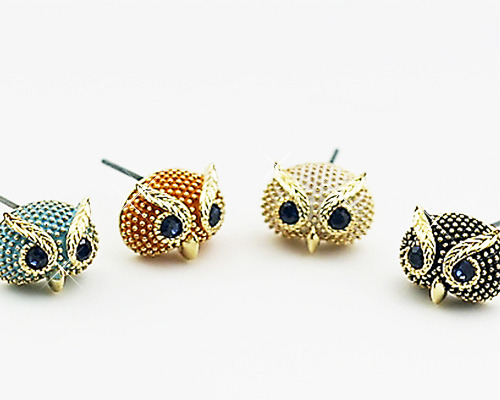 Real cutie, owls_Earring (4color) [4차 재입고!]