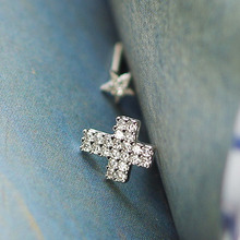 십자가와 별 Earring (3color)
